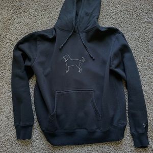 The Black Dog VINTAGE sweatshirt// youth XL adult small